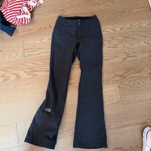 North Face Black Flared Ski Pants